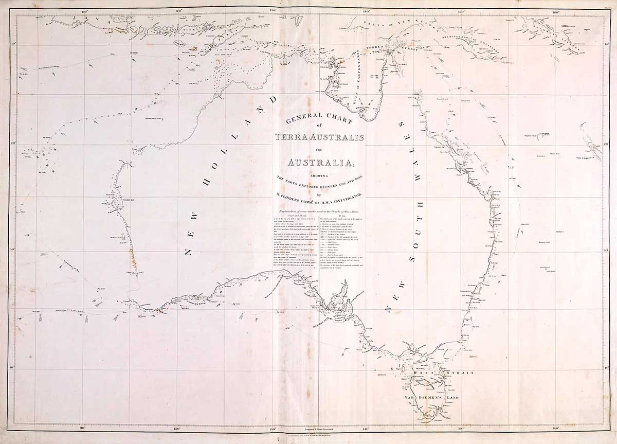 terra australis chart