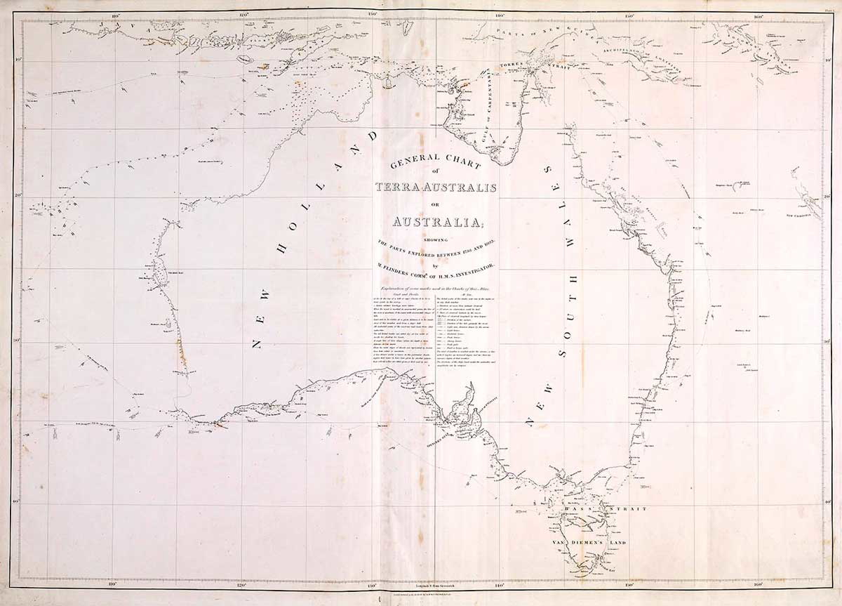 terra australis chart