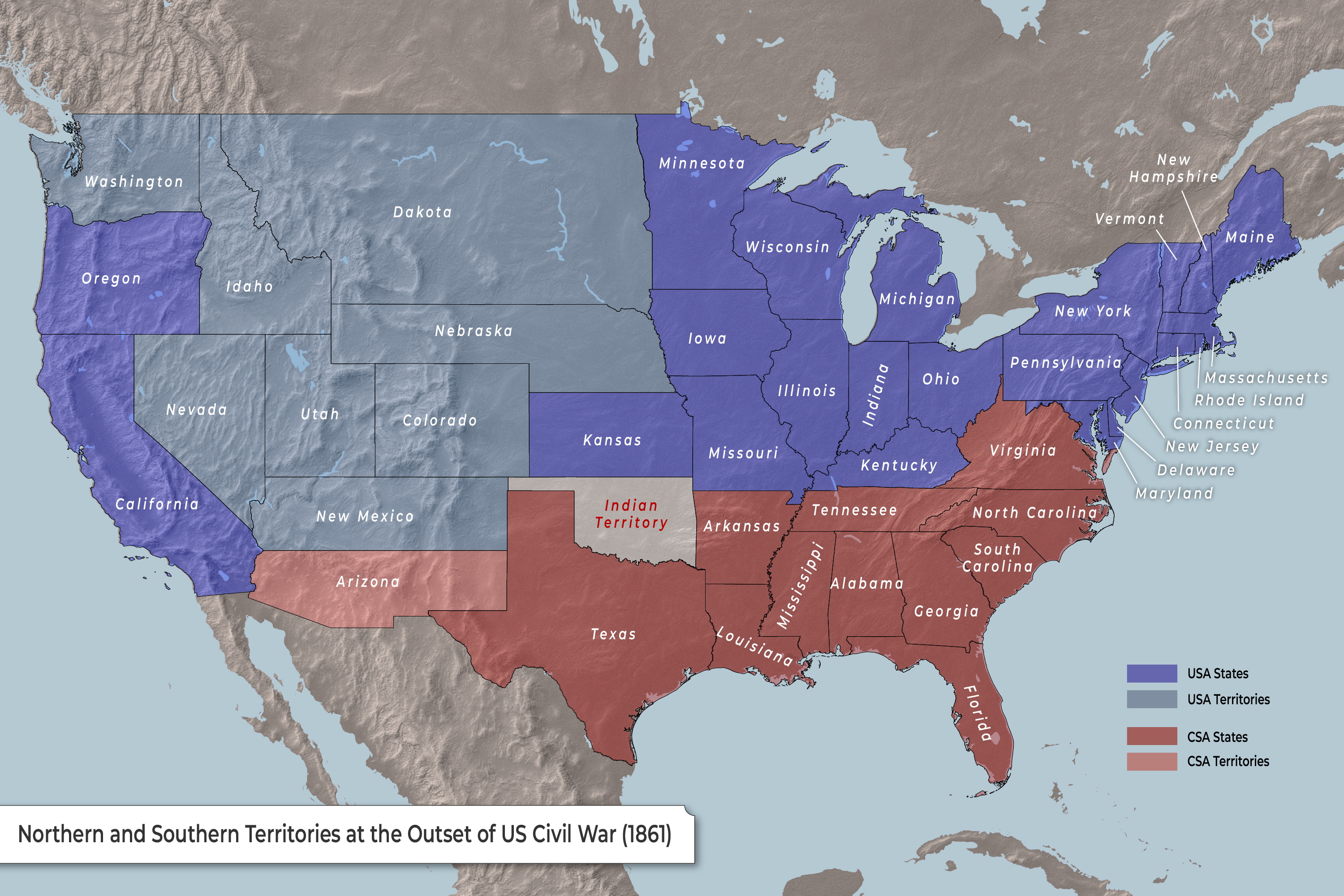 Outset of the American Civil War. Source: TheCollector