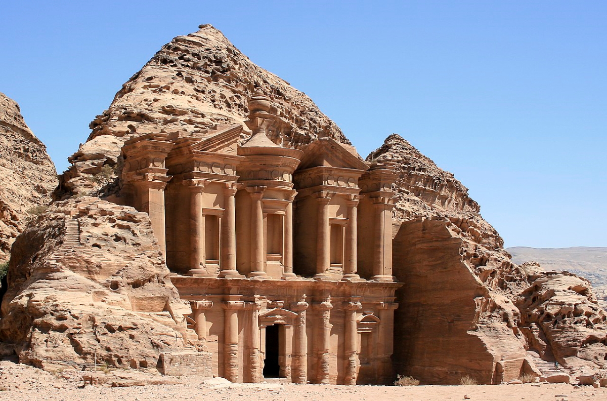 the monastery petra jordan