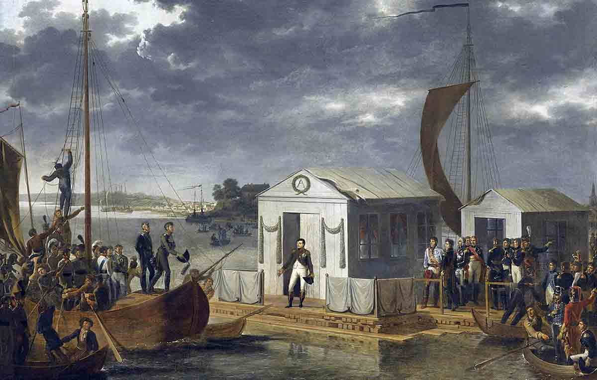tilsit meeting napoleon alexander 1807