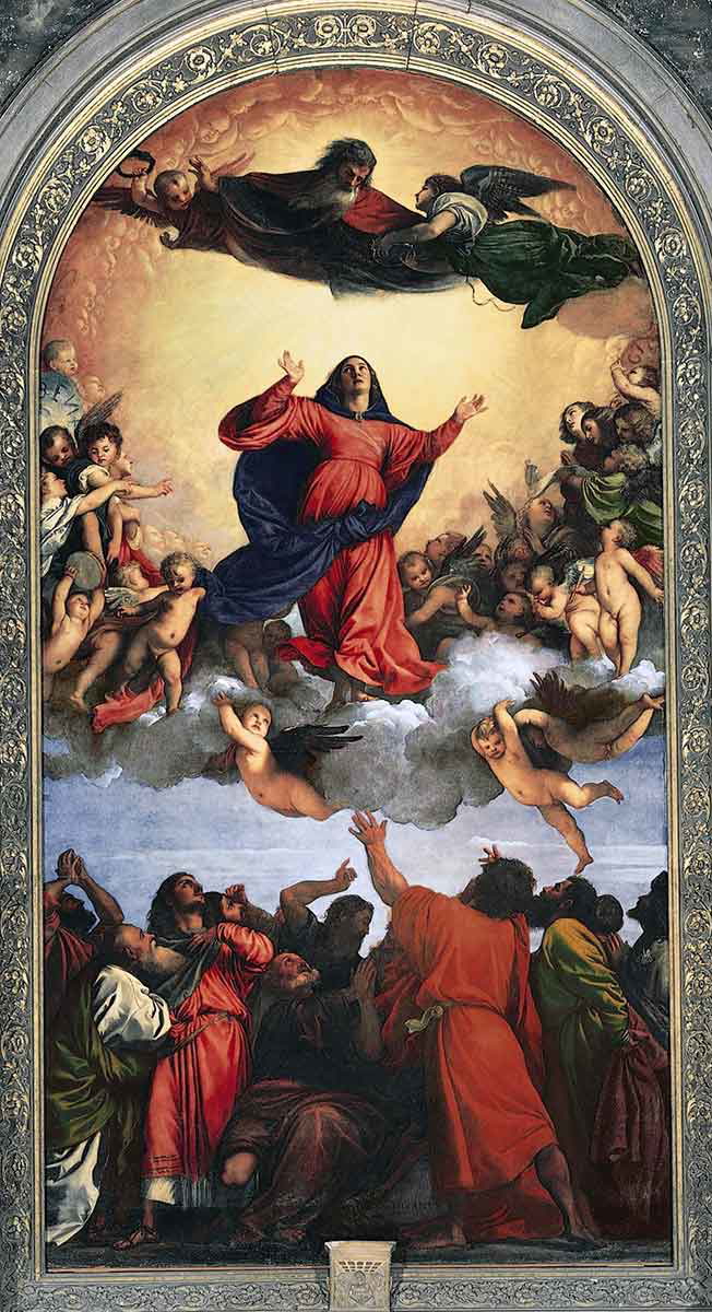 tizian assumption virgin painting