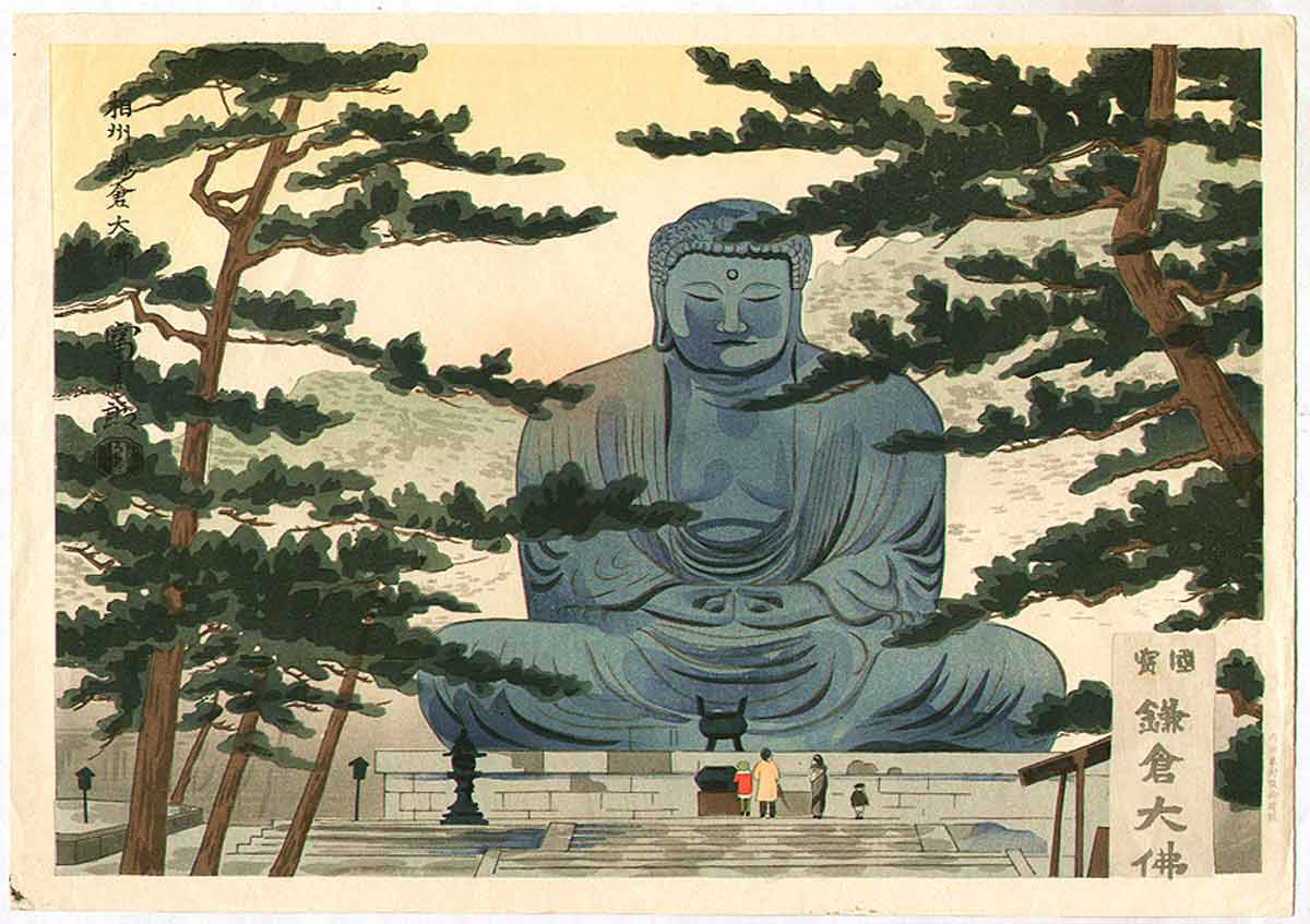 tokuriki tomikichiro great buddha kamakura