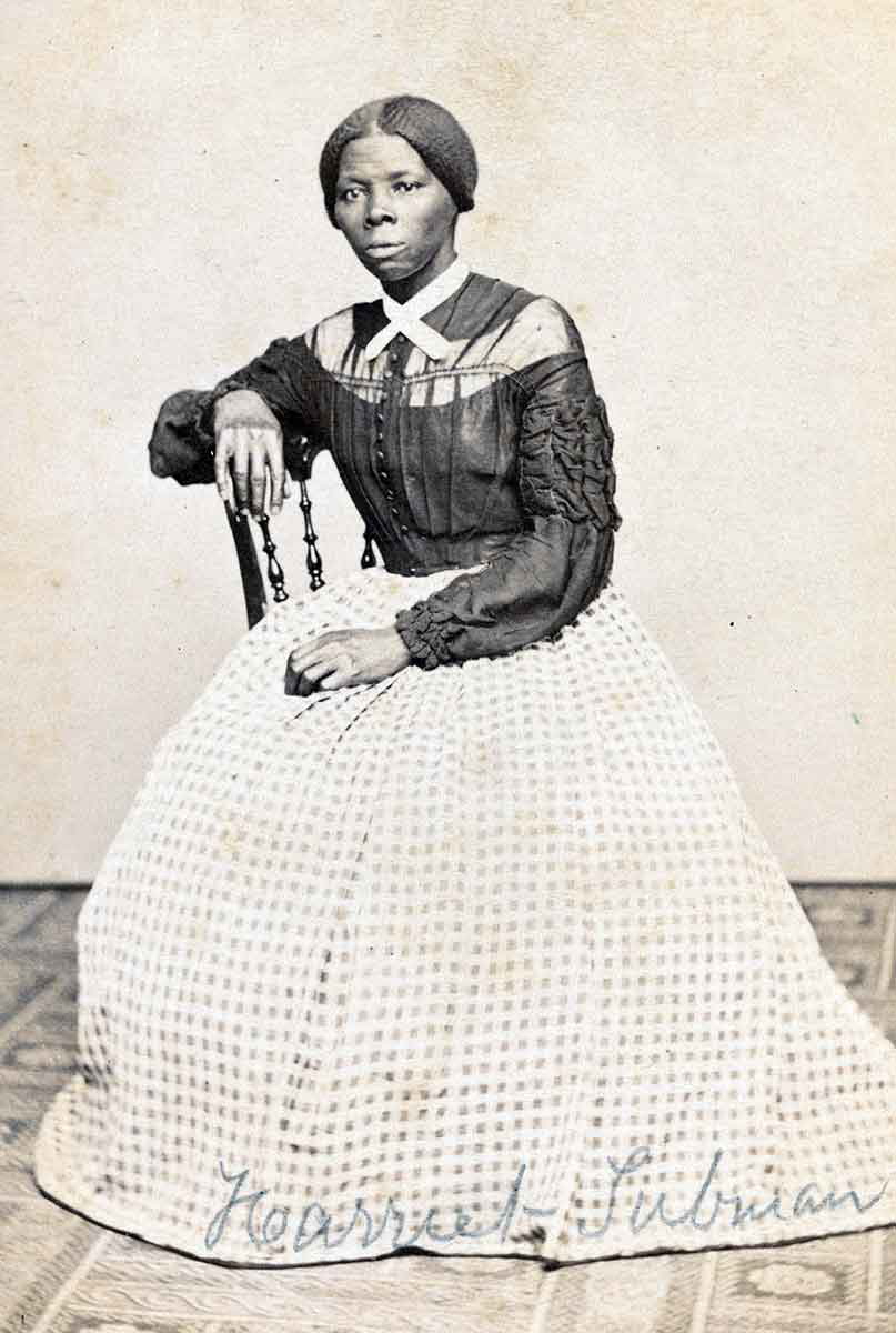tubman sitting down