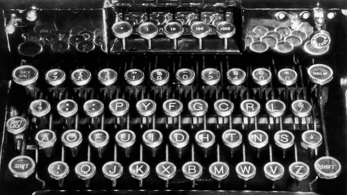 typewriter npr