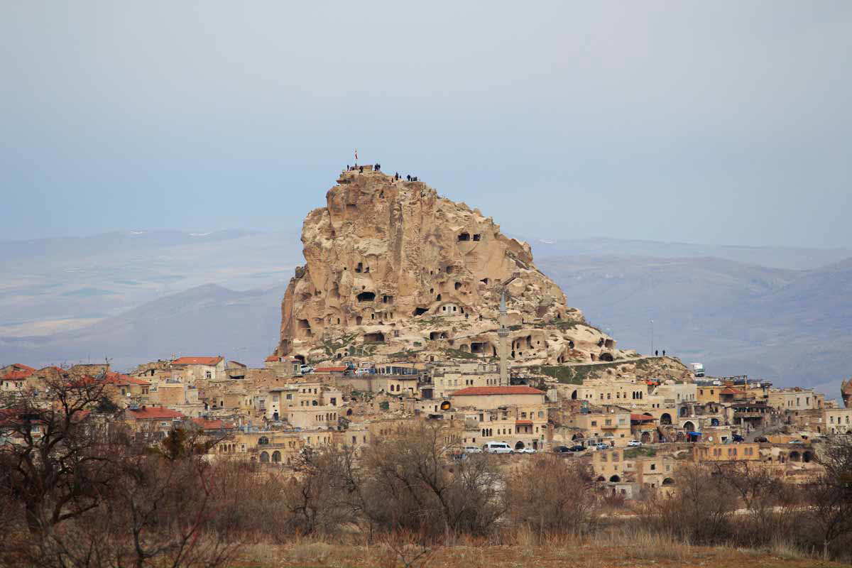 uchisar castle turkey