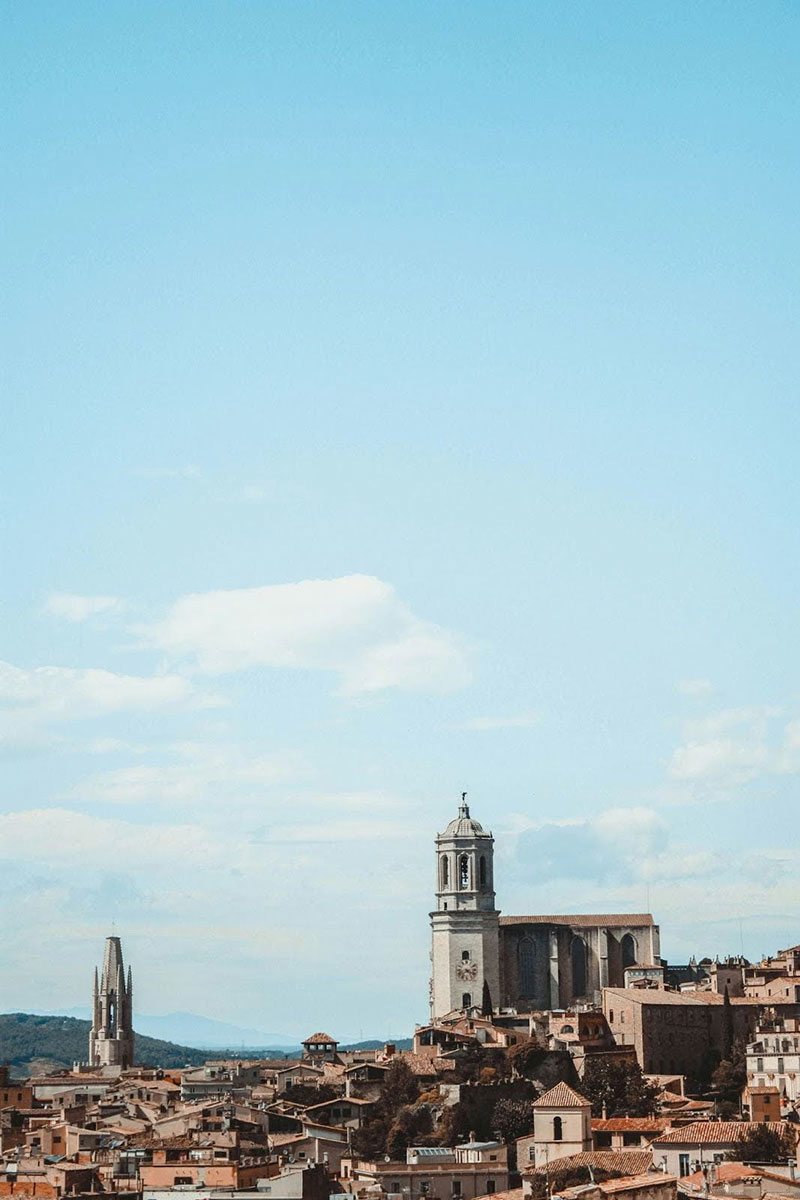 view over girona