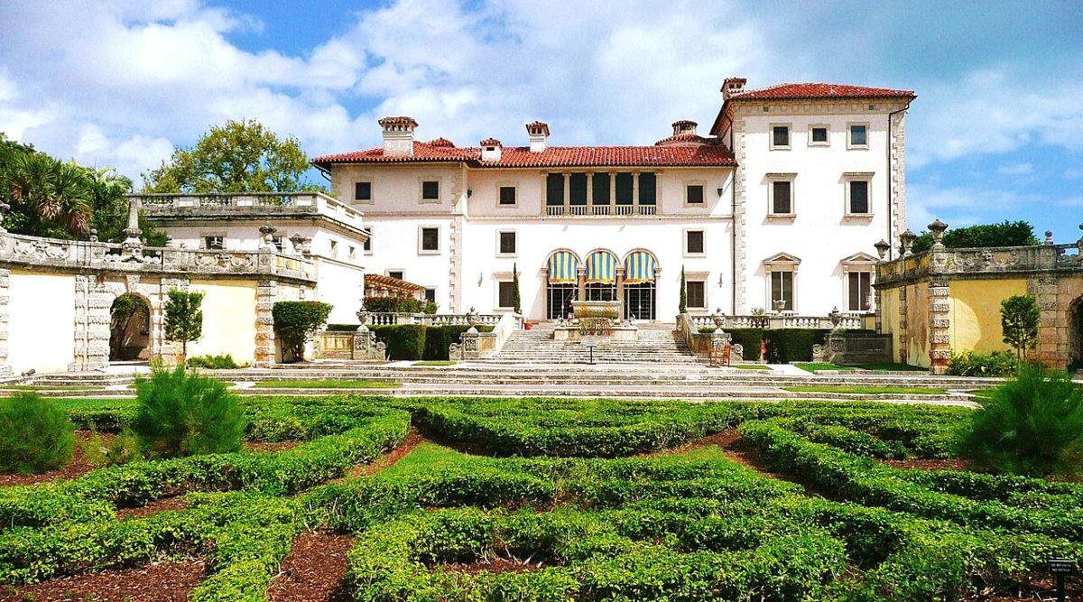 villa vizcaya south downtown miami florida