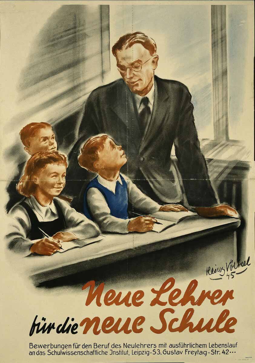 völkel heinz denazification poster