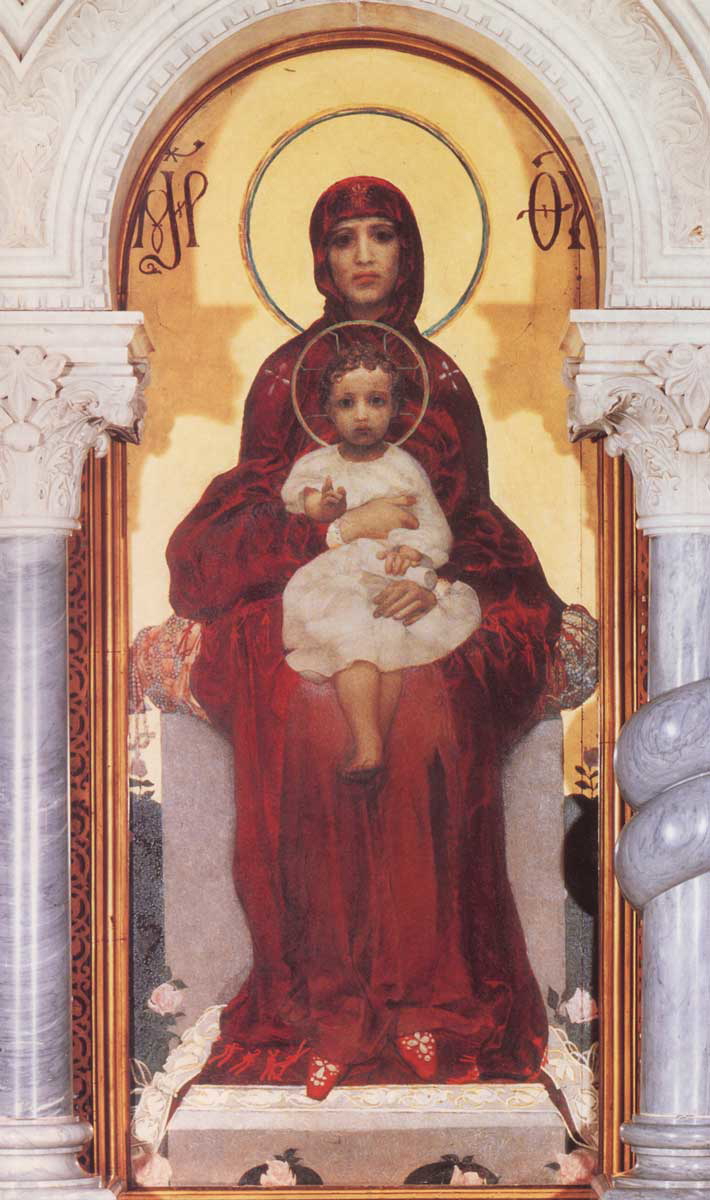 vrubel virgin fresco