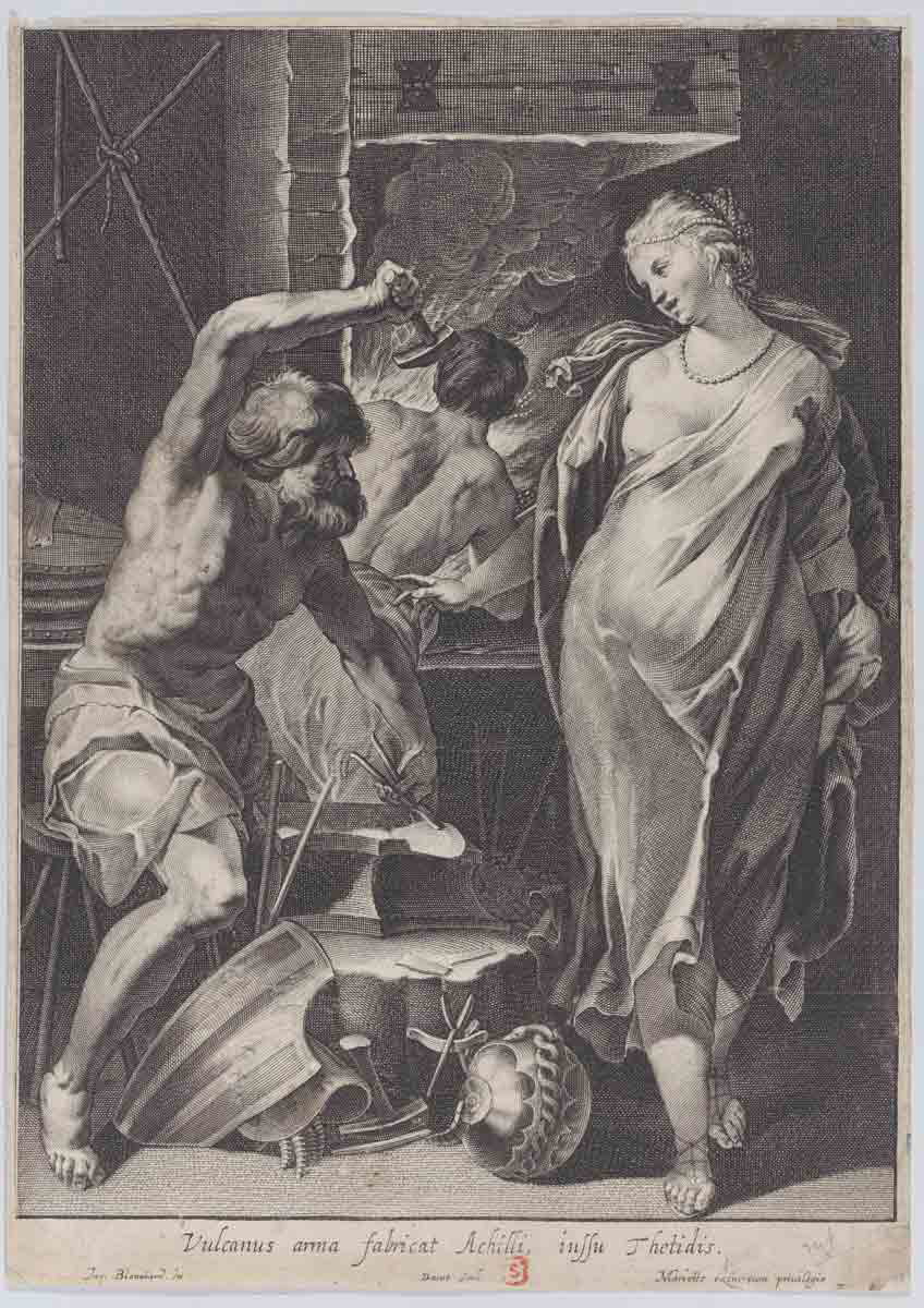 vulcan forging armour achilles