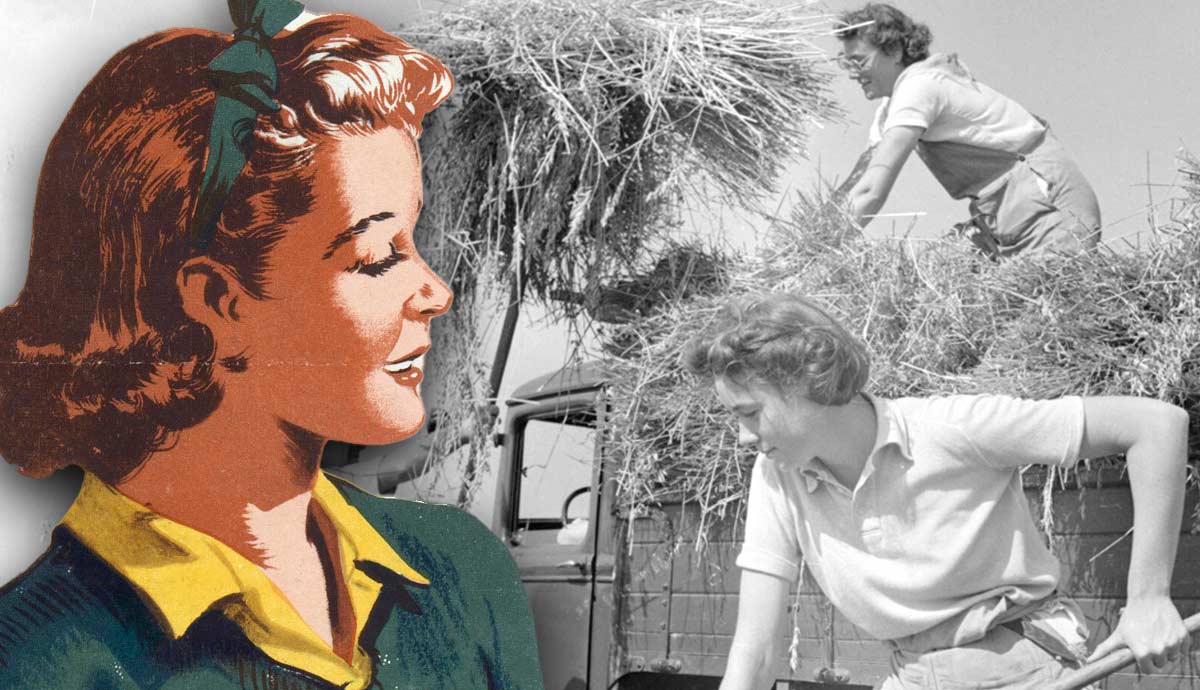 what was womens land army