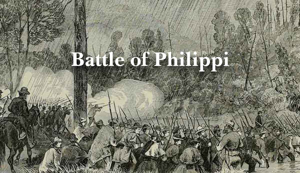 who won battle philippi civil war