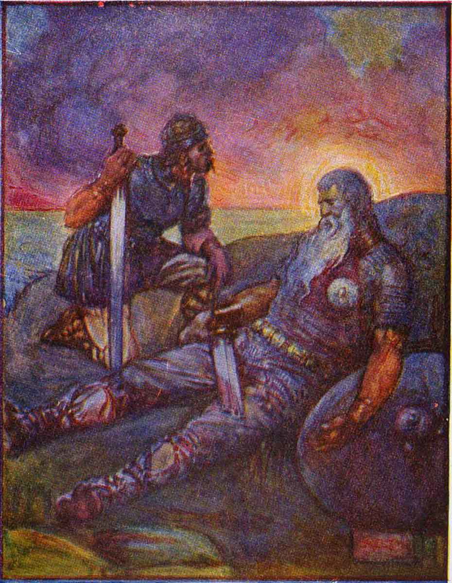 wiglaf and beowulf