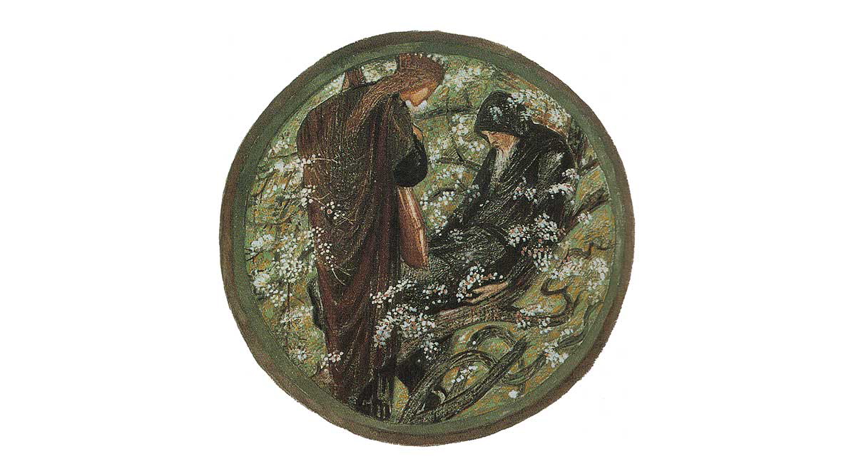 witches tree viviane merlin edward burne jones