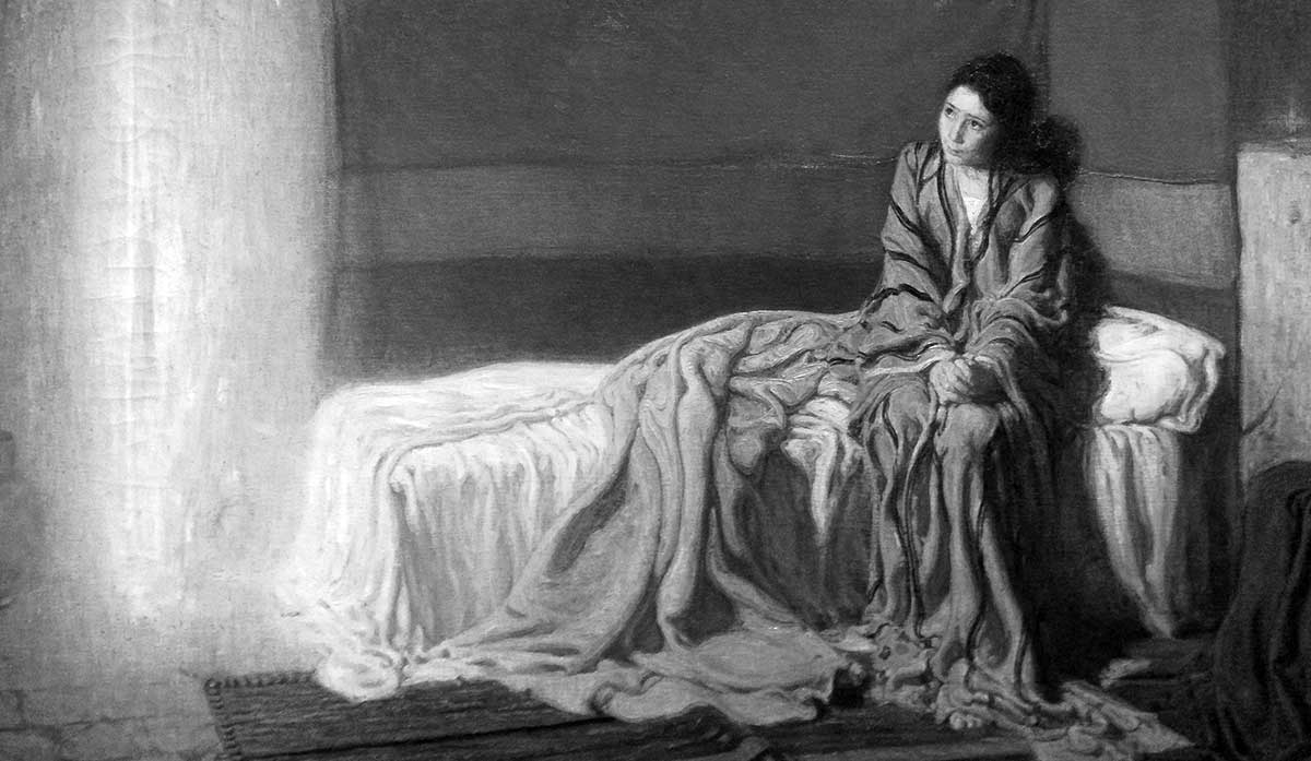 wolf the annunciation print