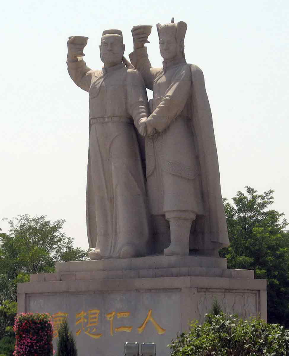 yelu abaoji li keyong statue