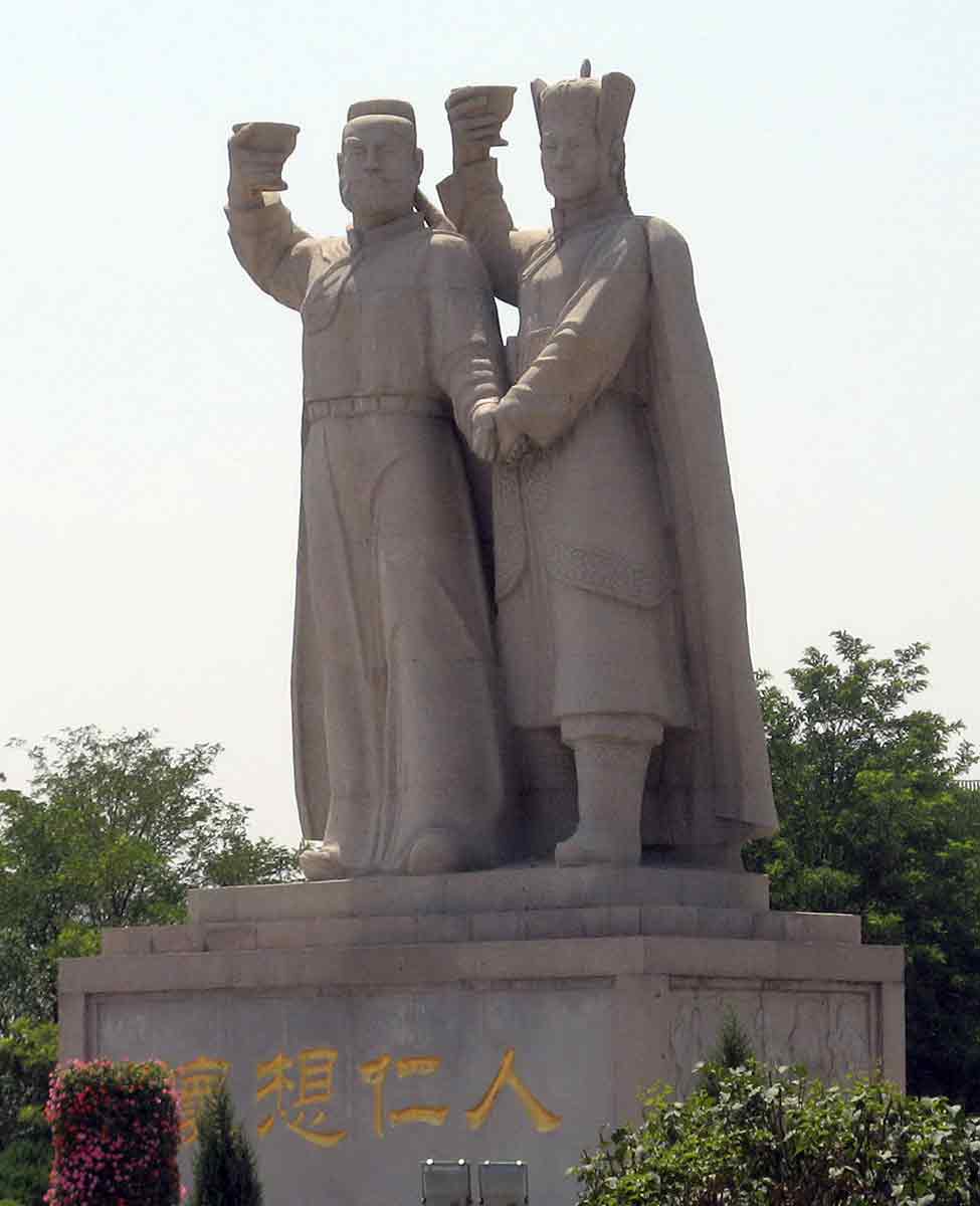 yelu abaoji li keyong statue