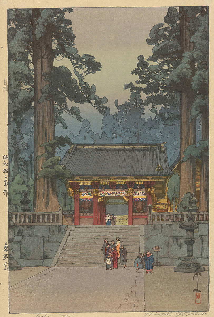 yoshida hiroshi 1937 toshogu shrine