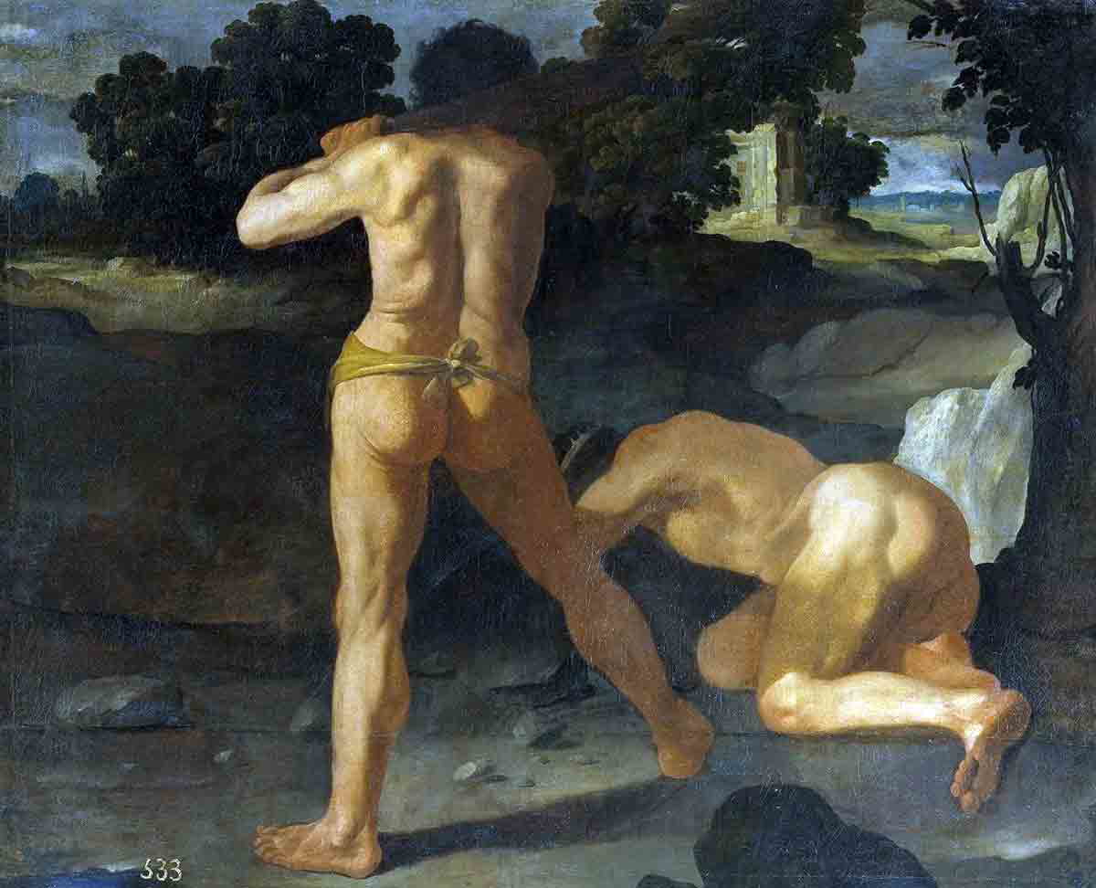 zurbaran hercules defeats geryon twelve labors