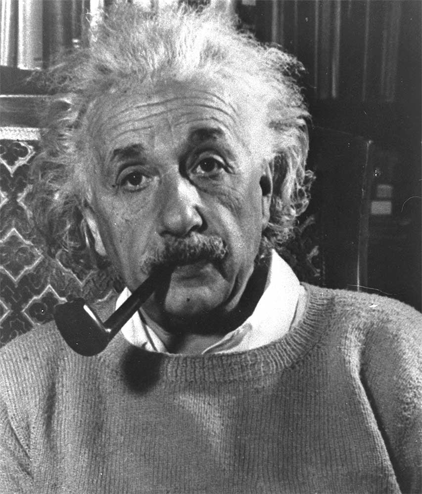 Albert Einstein pipe