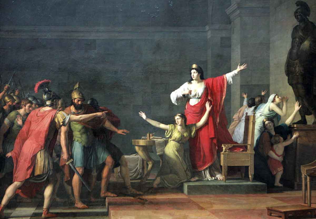 Cassander Death Olympias Jean Joseph Taillasson 1799