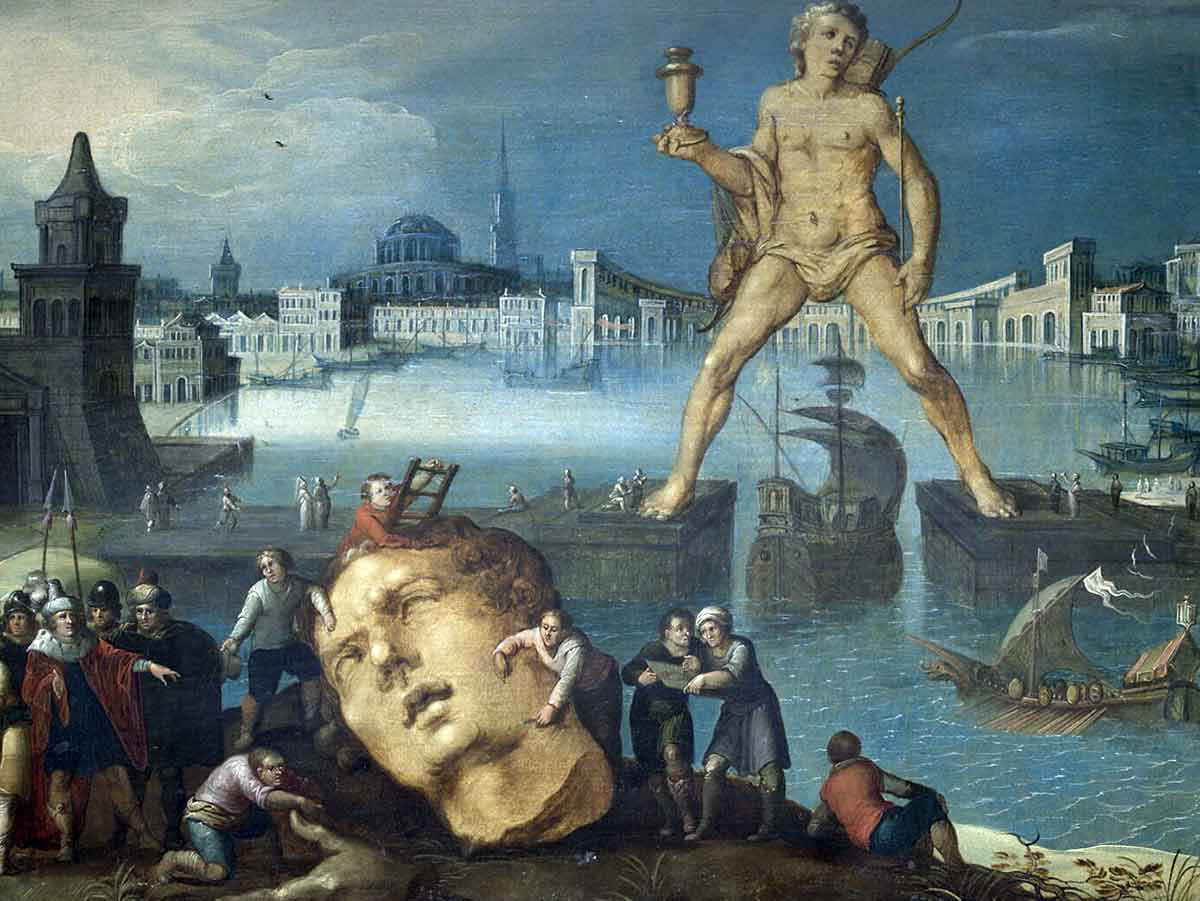 Colossus Rhodes de Caulery 17thcentury Louvre