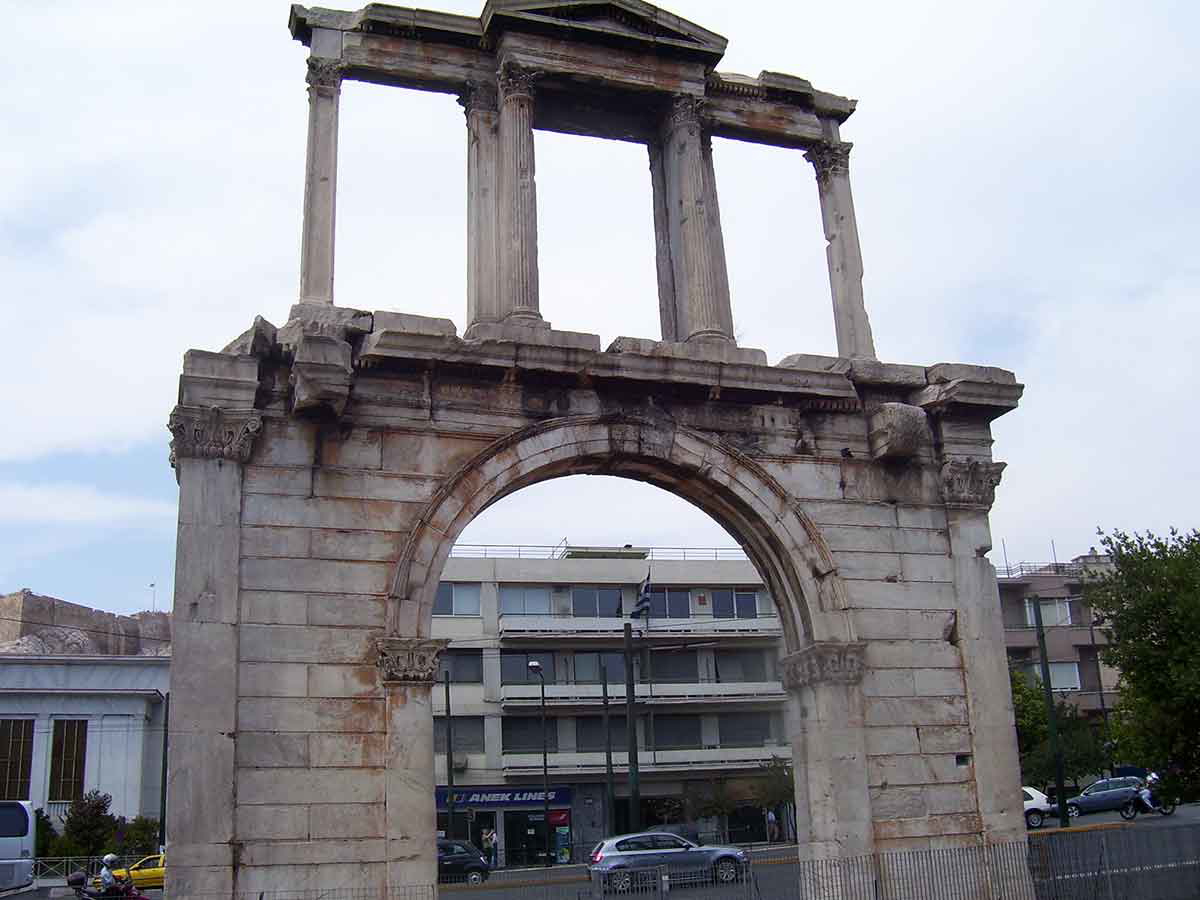 Hadrian Arch Athens author