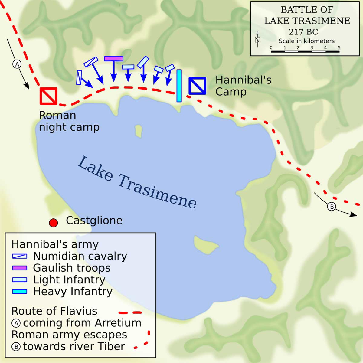 Hannibal Deployment Trasimene