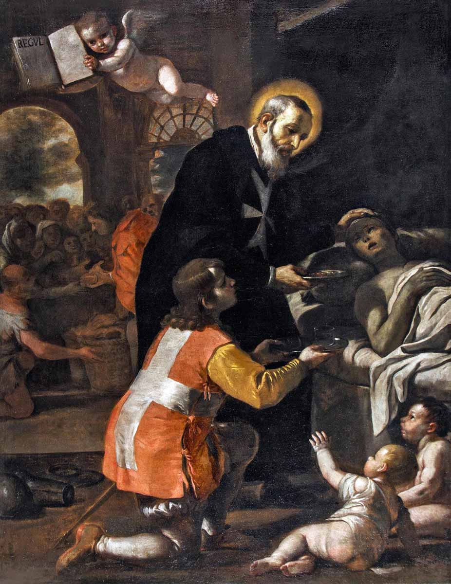 Hospitallers Tending Sick