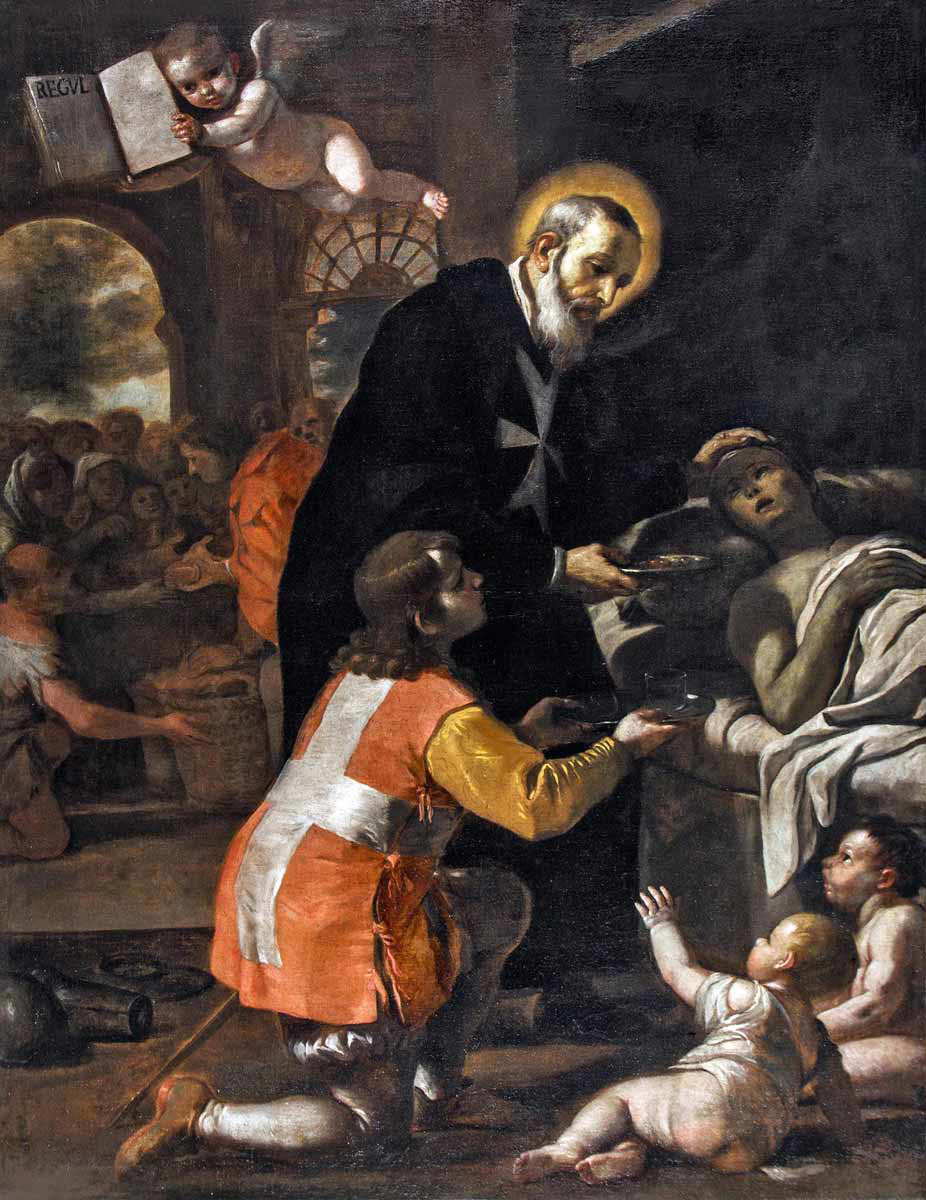 Hospitallers Tending Sick