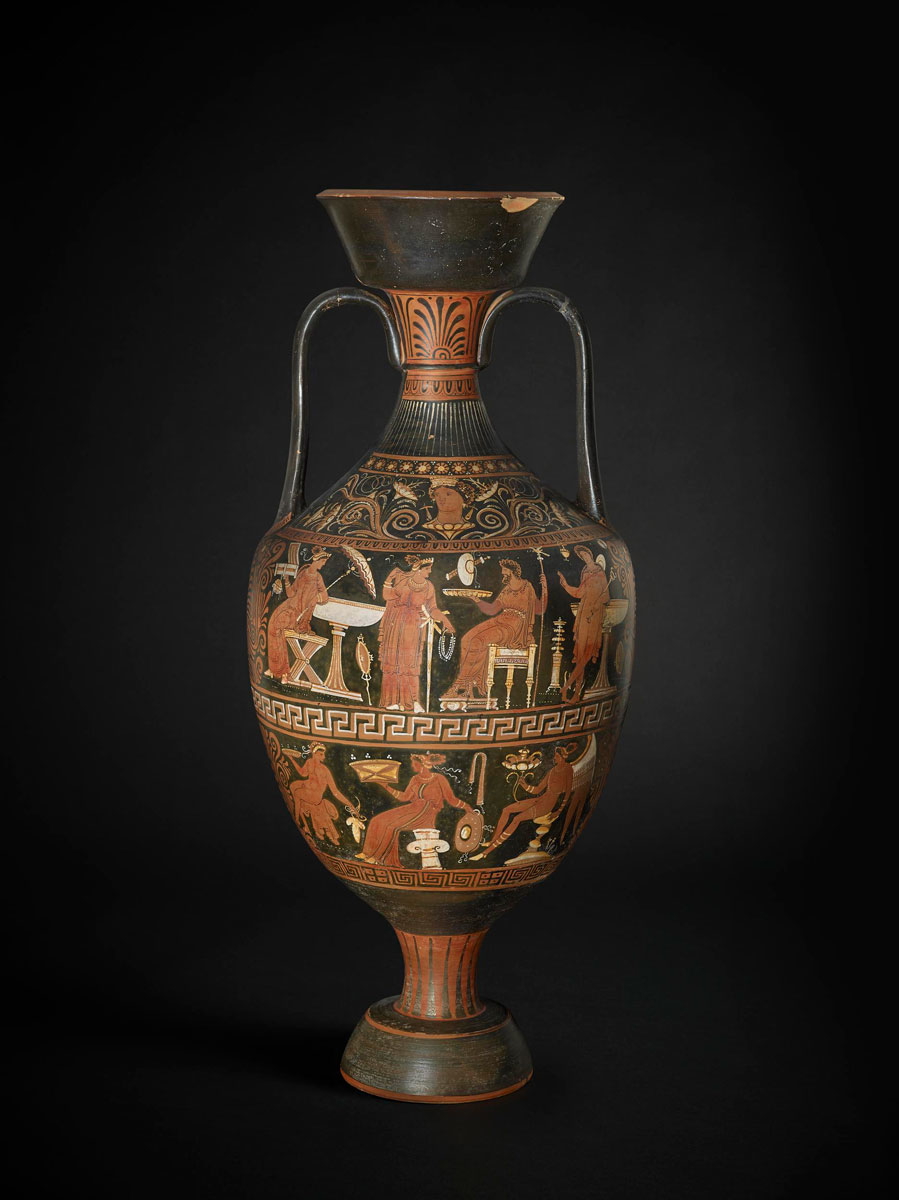 Patera Amphora Persephone Hades Britishmuseum