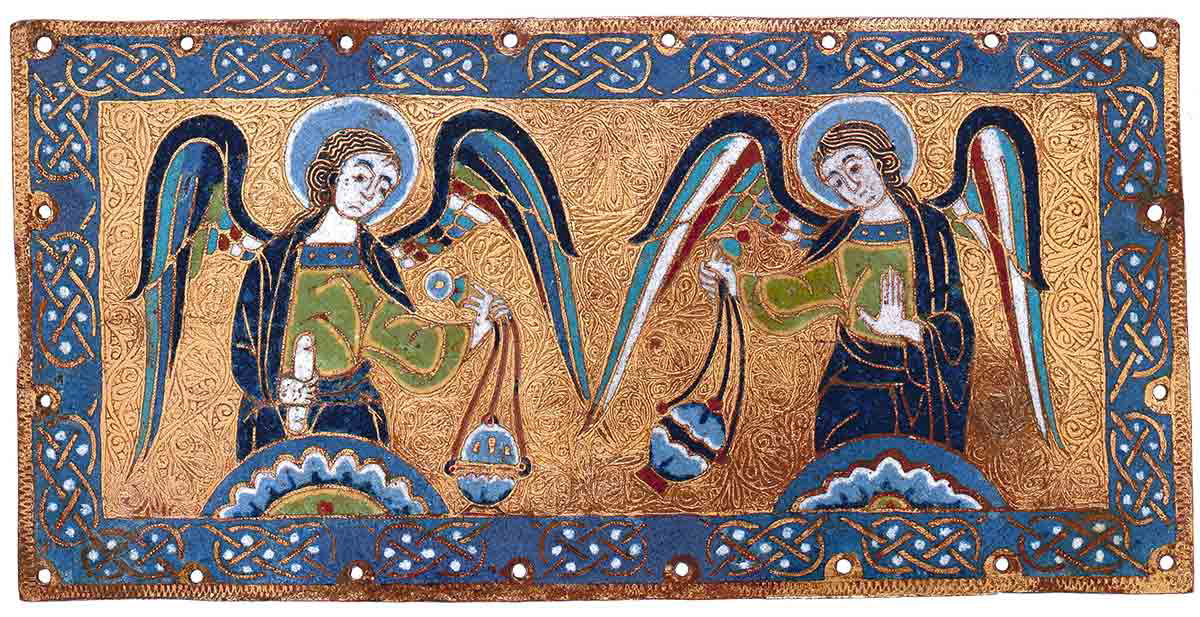 Plaque Censing Angels MET