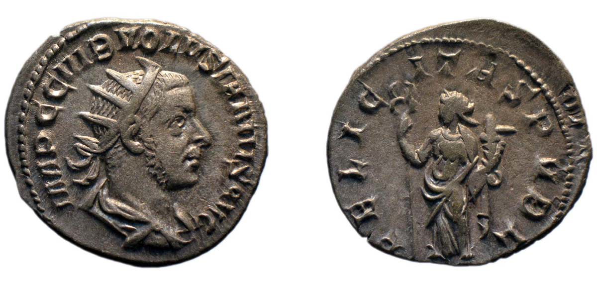 Volusian Coin BM