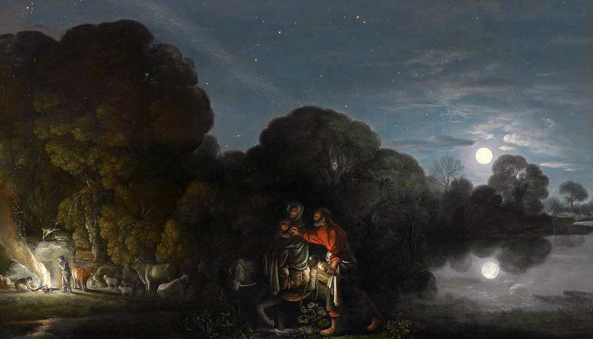 adam elsheimer flight into egypt painting