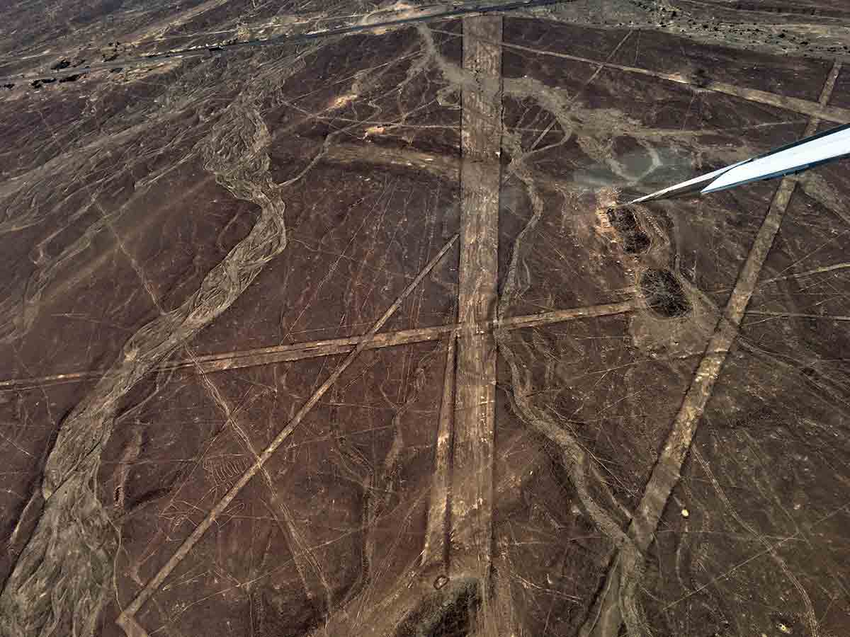 aerial view nazca region