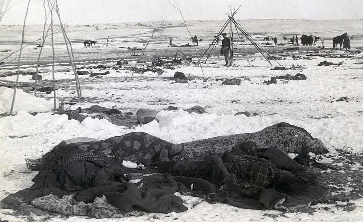 aftermath at wounded knee