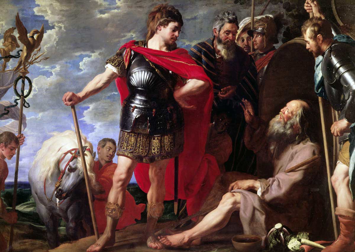 alexander and diogenes de grayer