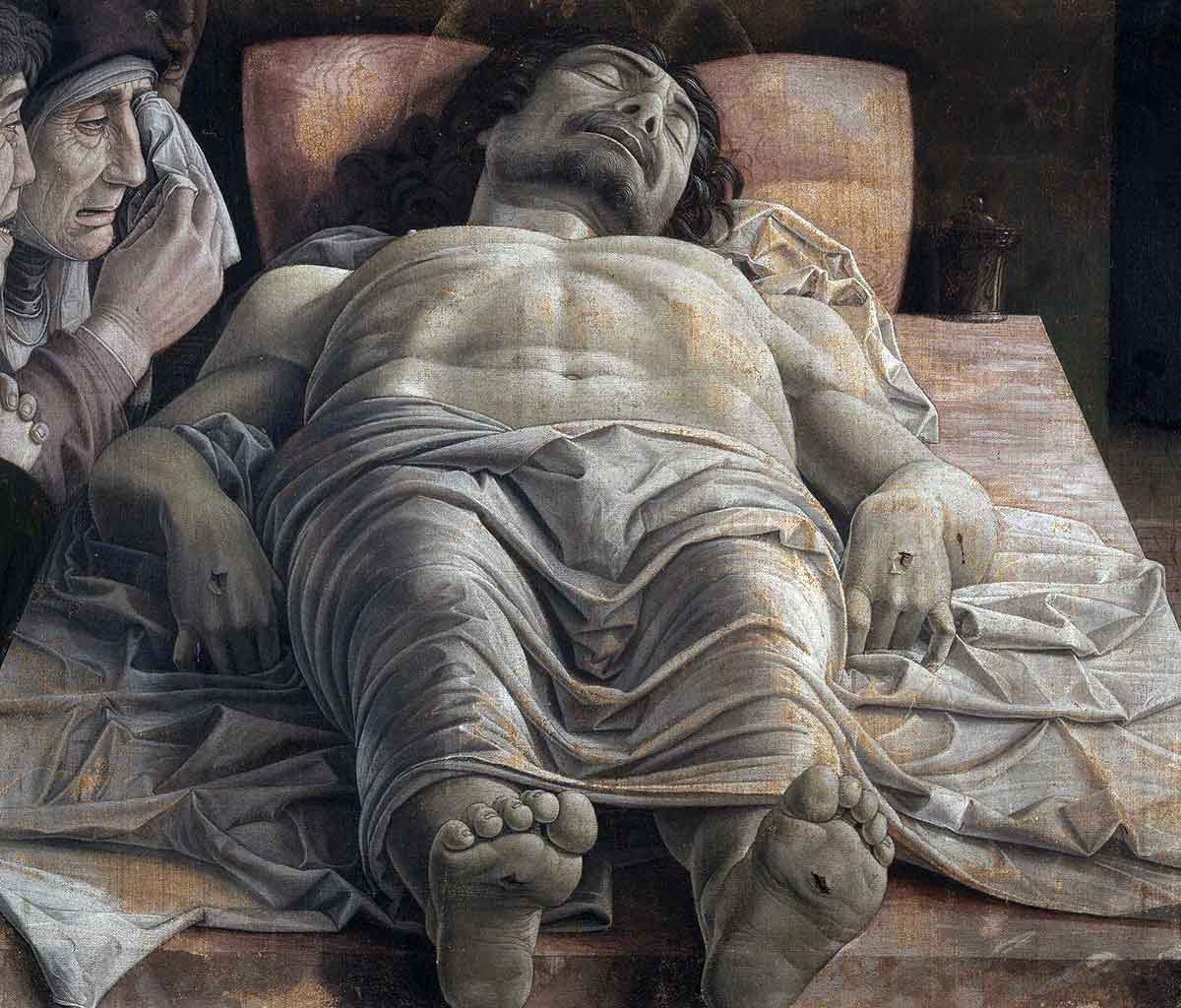 andrea mantegna lamentation painting