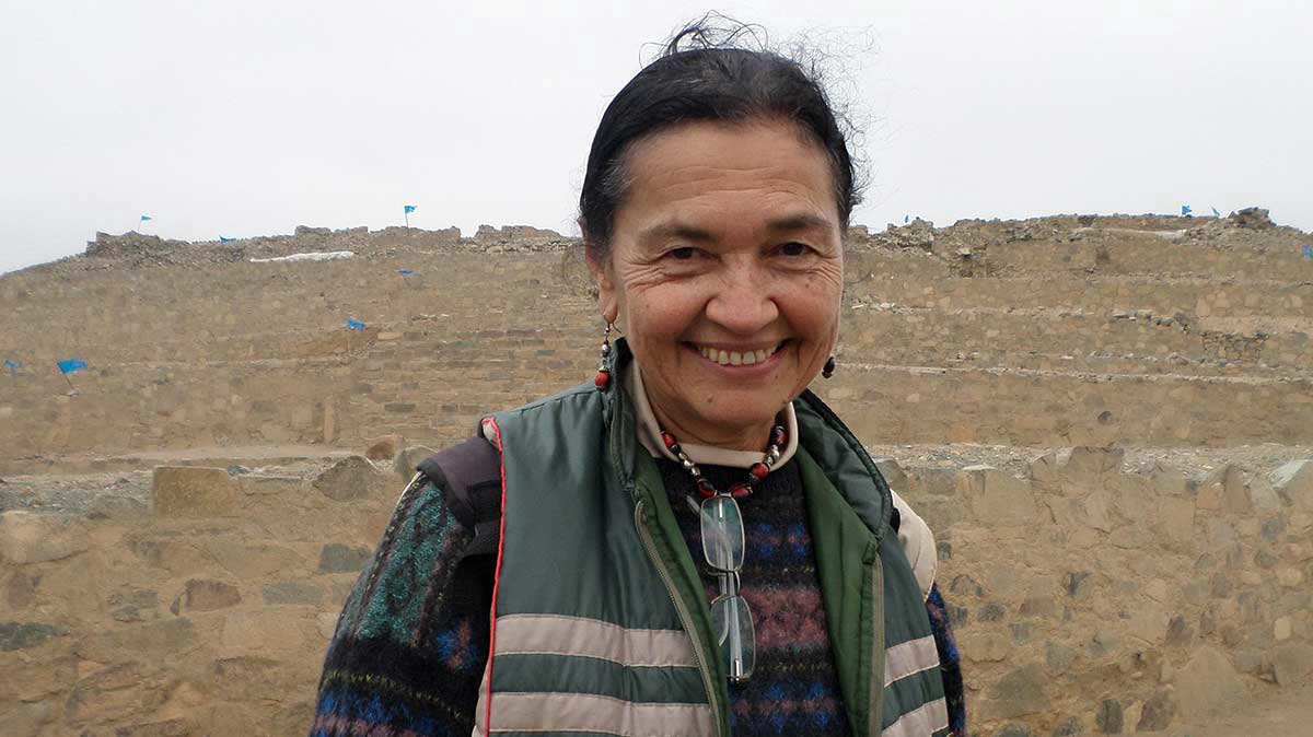 archaeologist ruth shady in caral