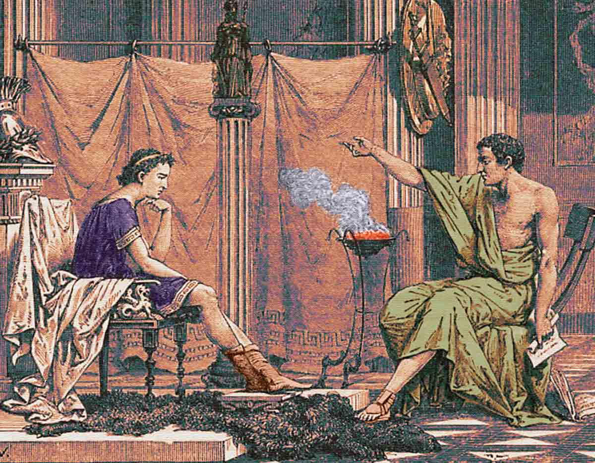 aristotle and his pupil laplante