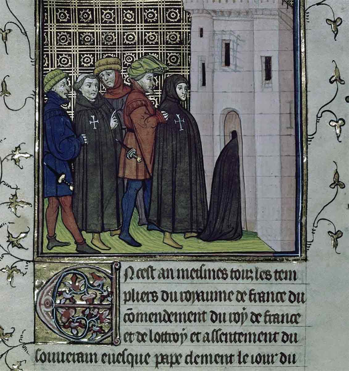 arrest of templars clement v