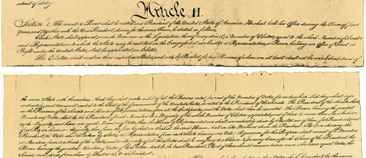 article ii us constitution