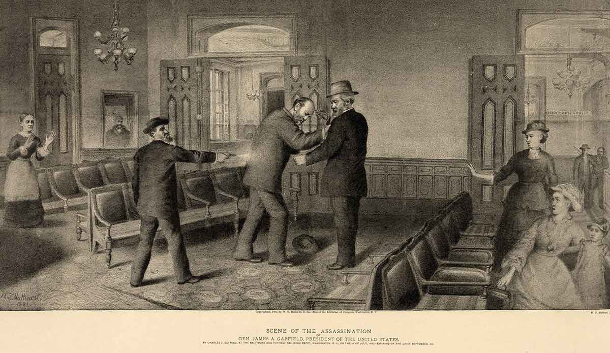 assassination james garfield 1881