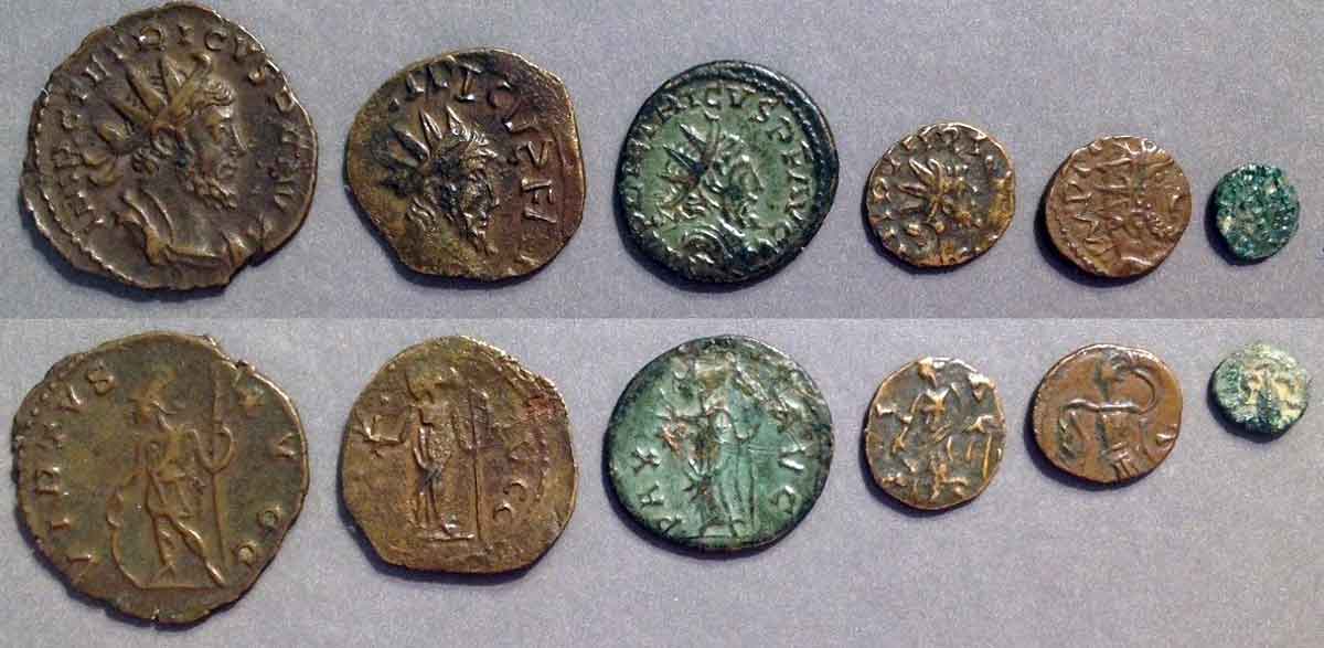 barbarous radiates tetricus third century crisis