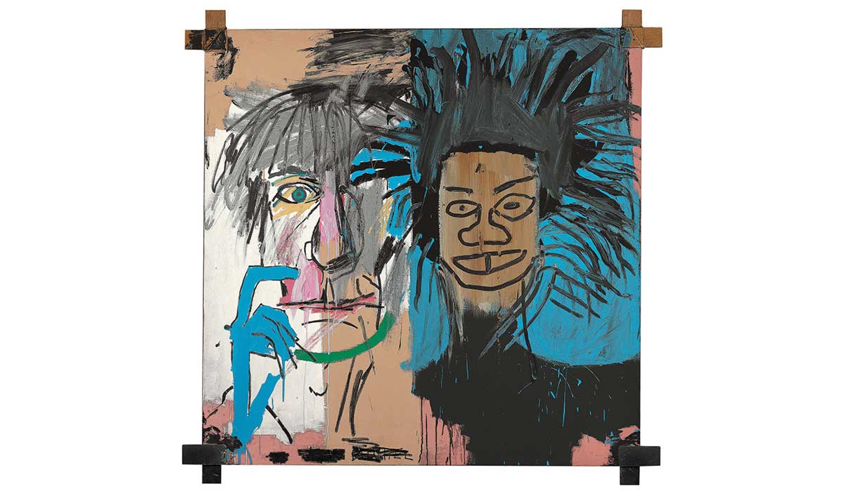 basquiat cabezas painting