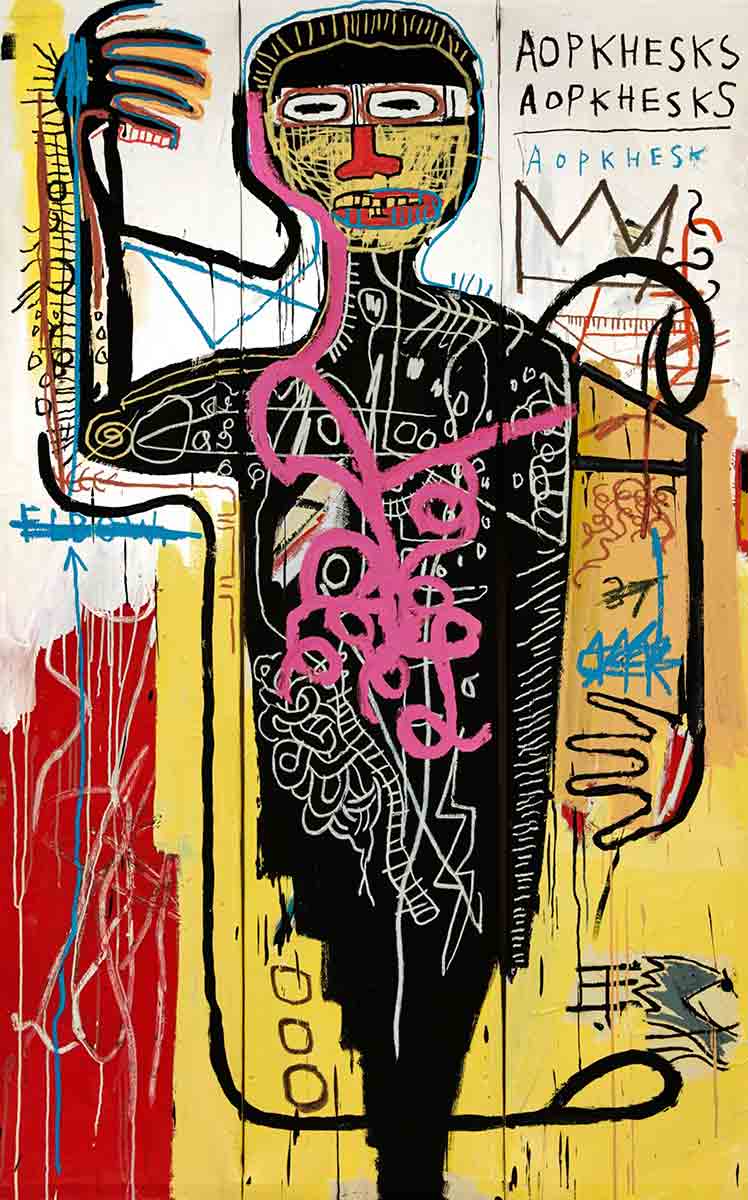 basquiat medici painting
