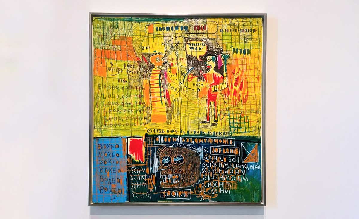 basquiat napoleonic painting