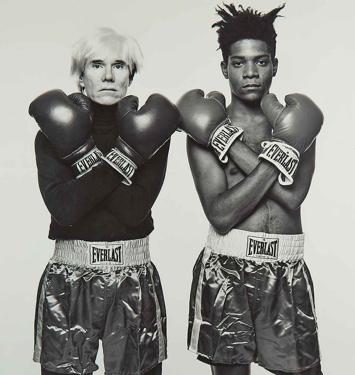 basquiat warhol photo