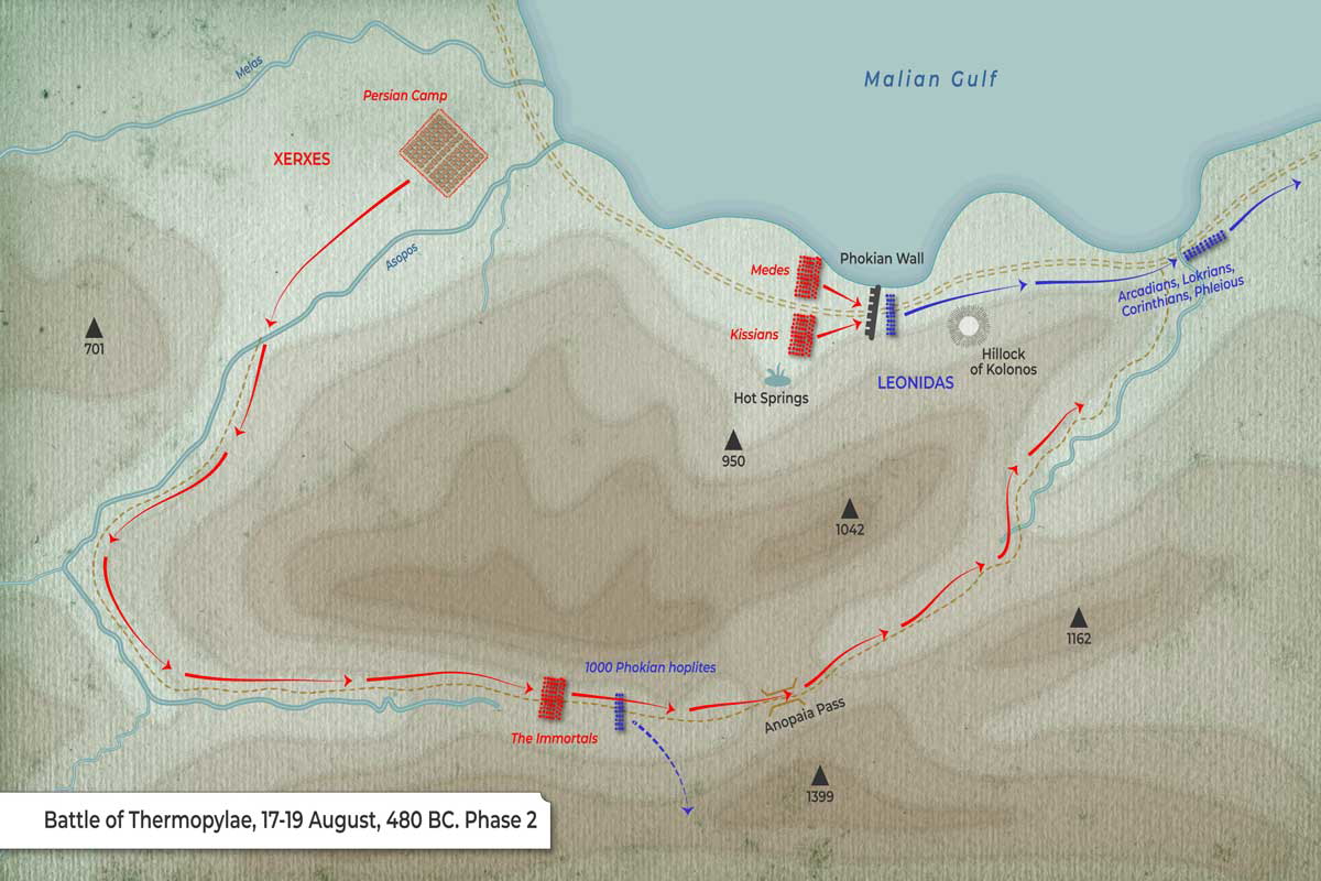 Battle of Thermopylae (phase 2). Source: TheCollector